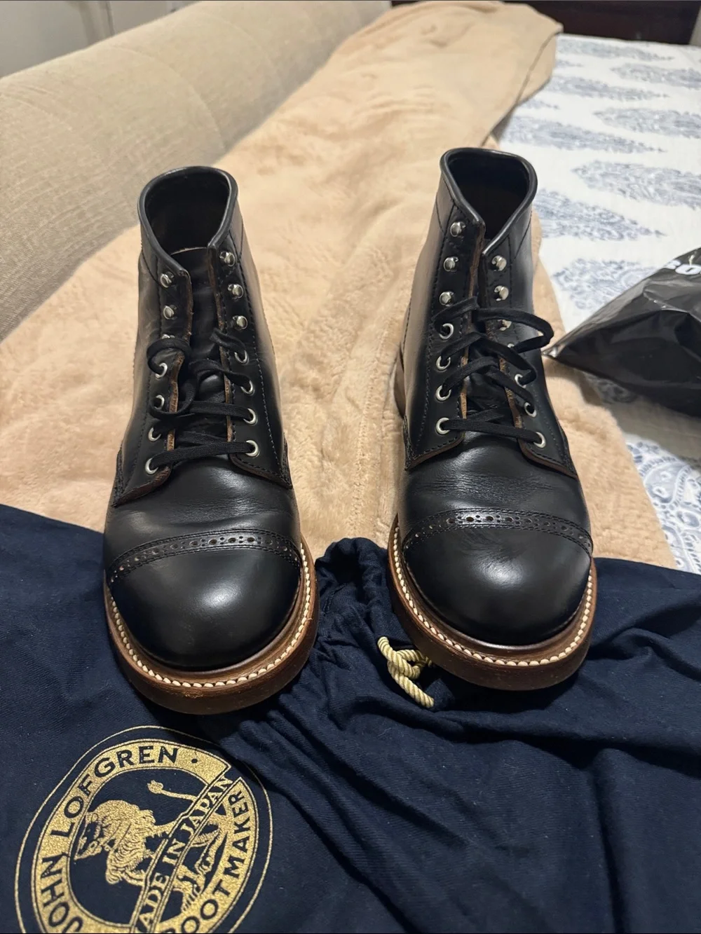 John Lofgren BLACK Horween Leather CXL
